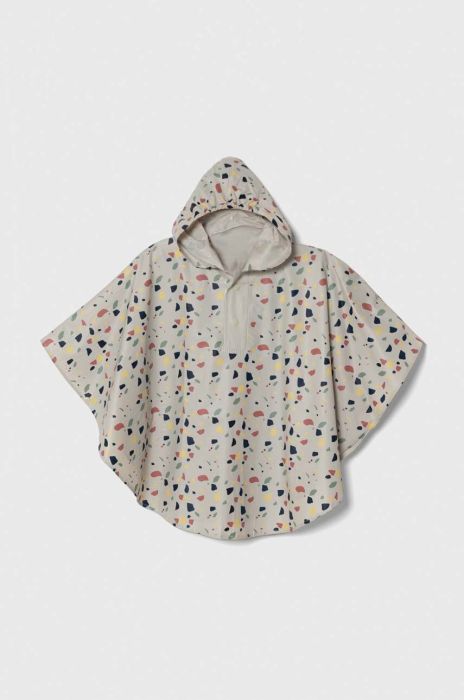 Дитяче протидощове пончо zippy колір сірий (3585870)