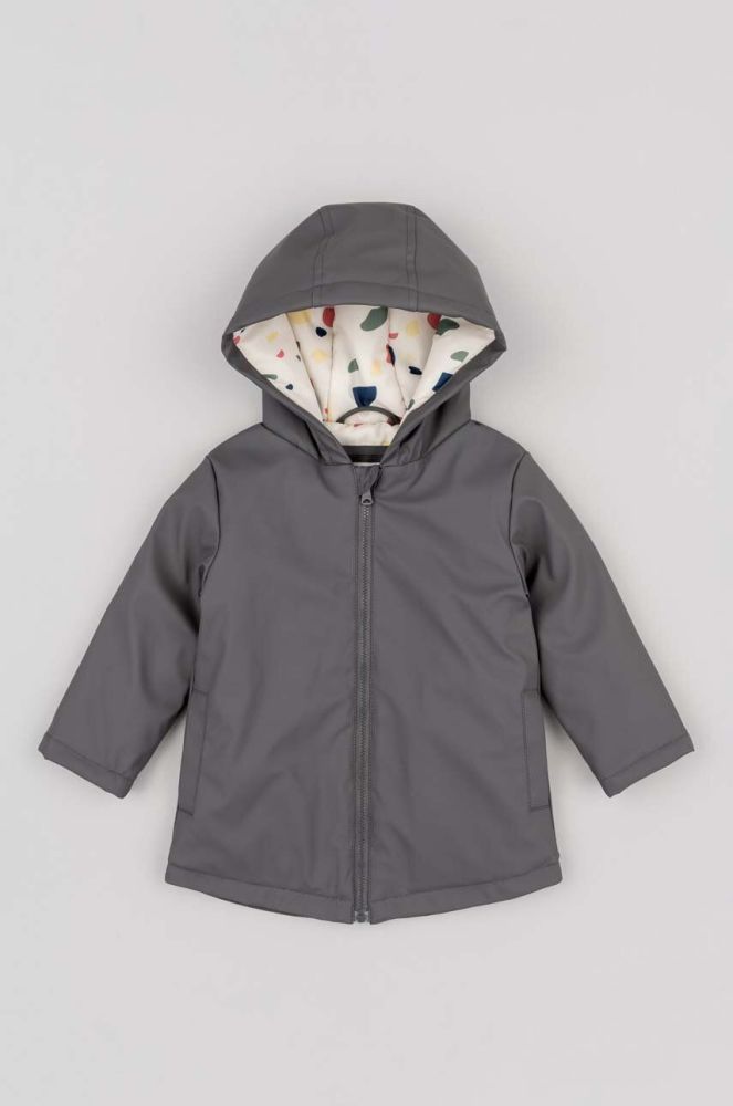 Куртка для немовлят zippy колір чорний (3617883)
