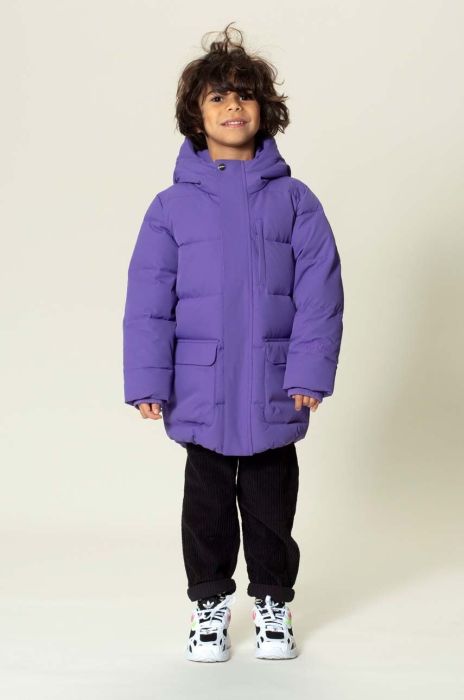 Дитяча куртка Gosoaky TIGER EYE колір фіолетовий