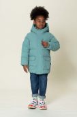 Дитяча куртка Gosoaky TIGER EYE колір бірюзовий