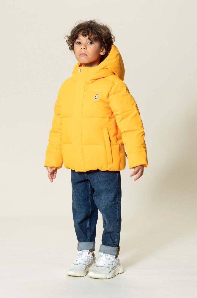 Дитяча куртка Gosoaky DRAGON EYE колір жовтий