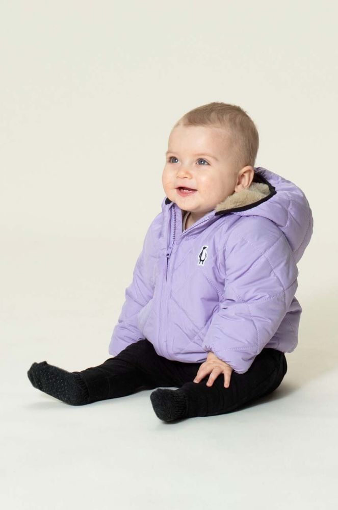 Куртка для немовлят Gosoaky BABY SHARK колір фіолетовий