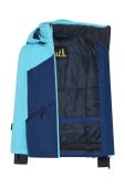 Дитяча гірськолижна куртка Lego колір блакитний (3650814)