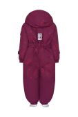Дитячий зимовий комбінезон Lego колір фіолетовий
