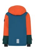 Дитяча гірськолижна куртка Lego колір помаранчевий