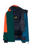 Дитяча гірськолижна куртка Lego колір помаранчевий