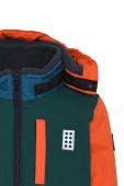 Дитяча гірськолижна куртка Lego колір помаранчевий