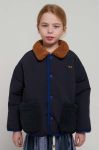 Дитяча двостороння куртка Bobo Choses колір синій