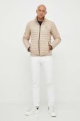 Куртка Karl Lagerfeld чоловіча колір бежевий перехідна (3362906)