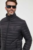 Куртка Karl Lagerfeld чоловіча колір чорний перехідна (3362905)