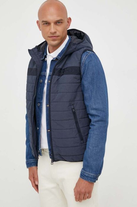 Безрукавка Tommy Hilfiger чоловічий колір синій перехідний (3335270)