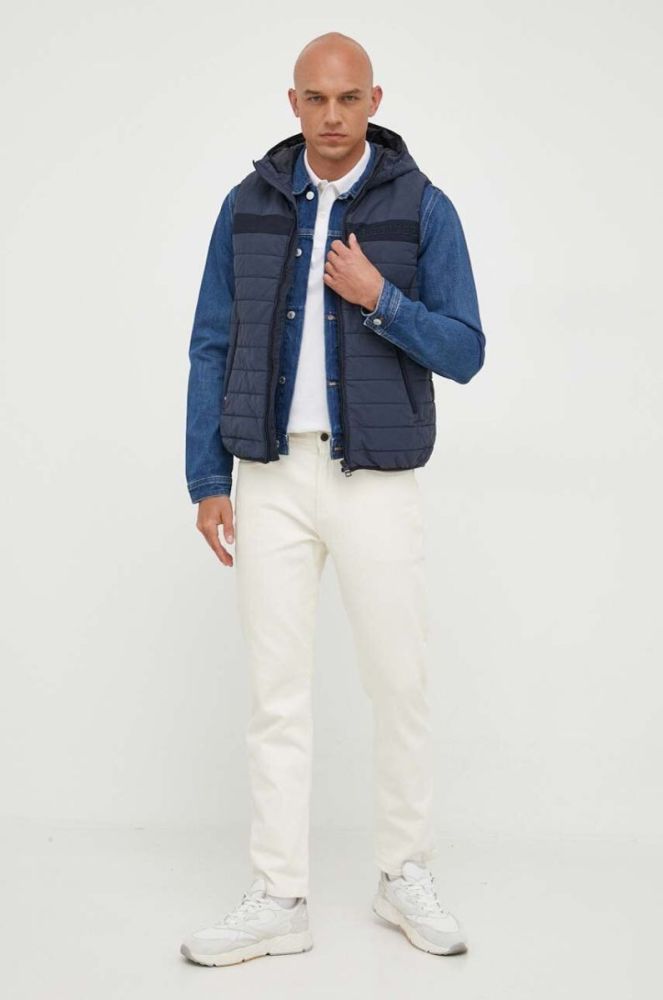 Безрукавка Tommy Hilfiger чоловічий колір синій перехідний (3335270) фото 2