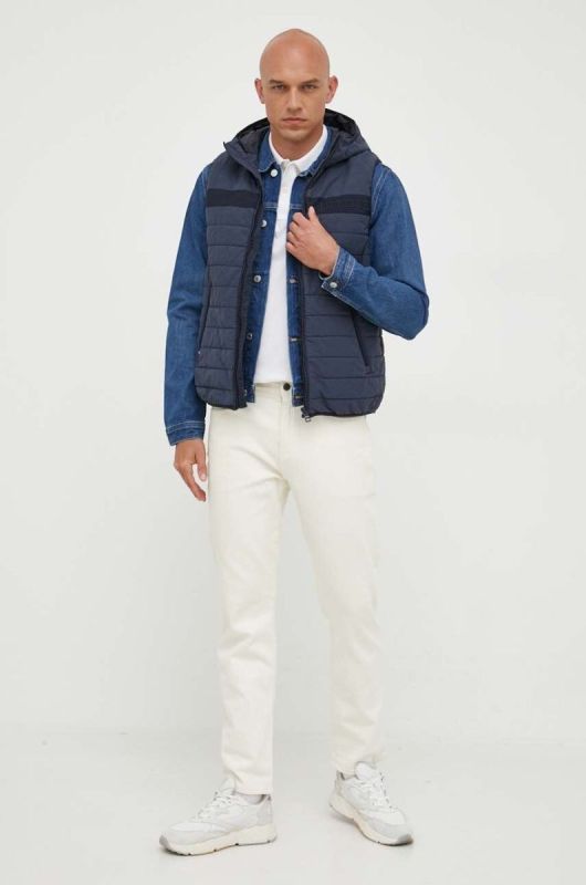 Безрукавка Tommy Hilfiger чоловічий колір синій перехідний (3335270) фото 2