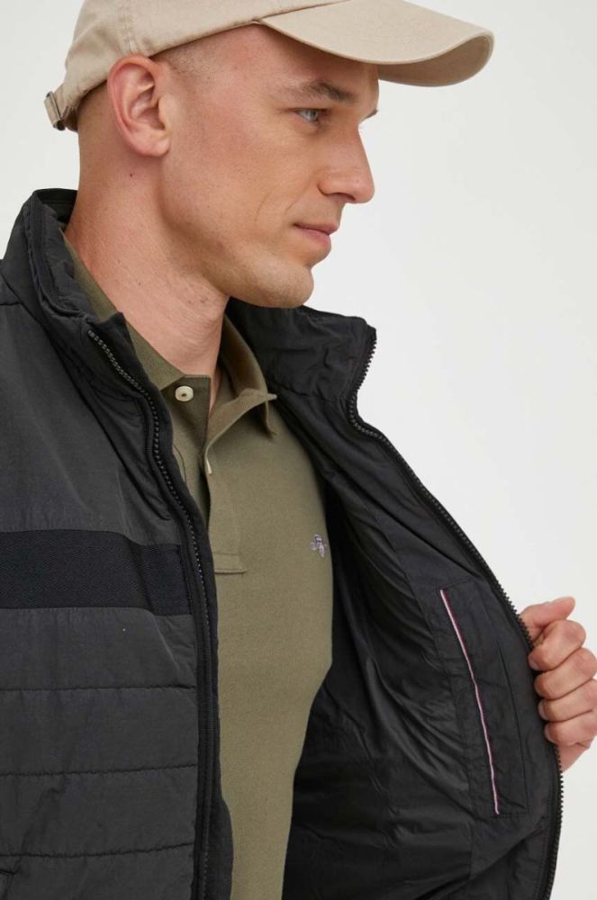 Куртка Tommy Hilfiger чоловіча колір чорний перехідна (3338408) фото 6