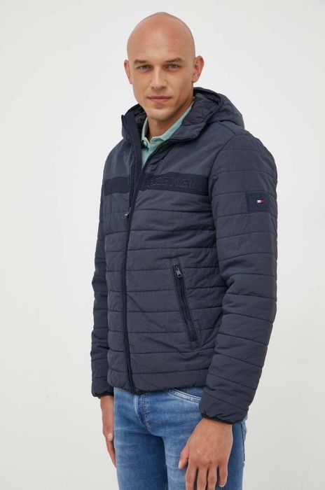 Куртка Tommy Hilfiger чоловіча колір синій перехідна (3342189)