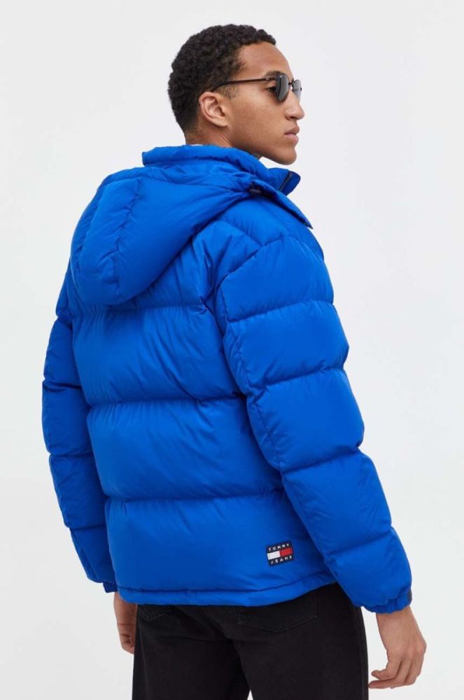 Пухова куртка Tommy Jeans чоловіча зимова колір блакитний (3369655) фото 3