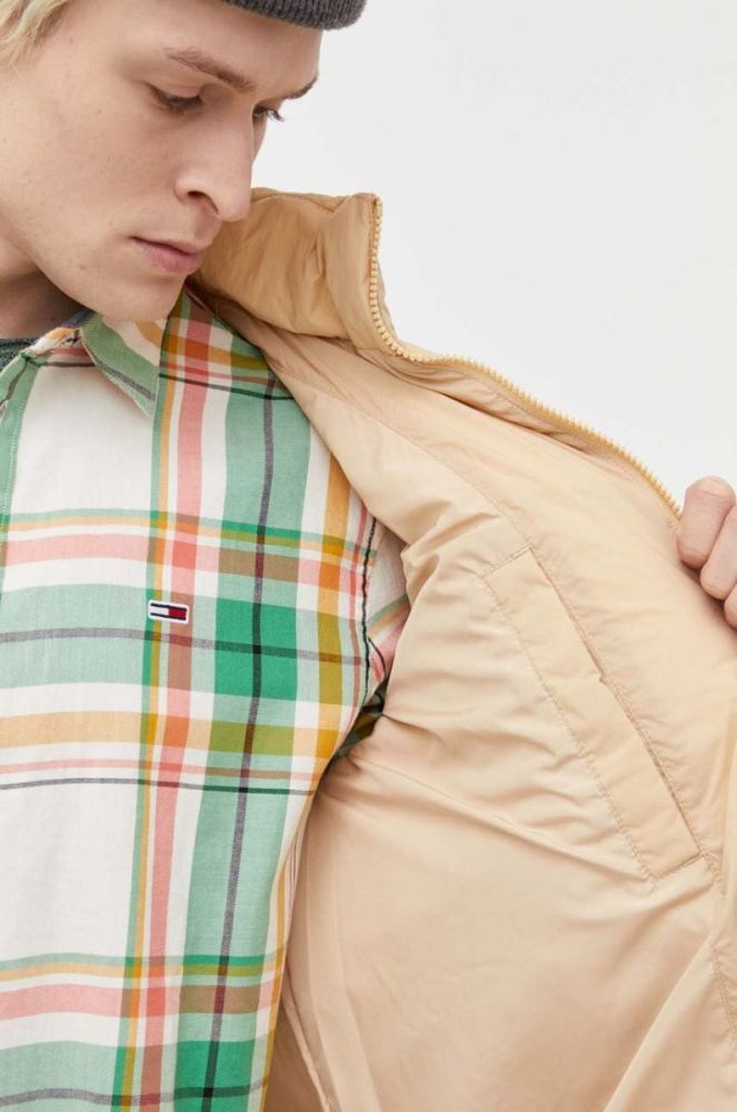 Куртка Tommy Jeans чоловіча колір бежевий зимова (3284138) фото 7