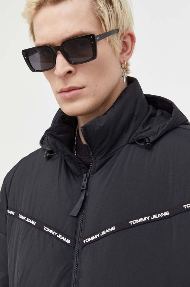 Куртка Tommy Jeans чоловіча колір чорний зимова (3284143) фото 5