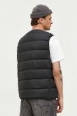 Пухова безрукавка Tommy Jeans чоловічий колір чорний перехідний