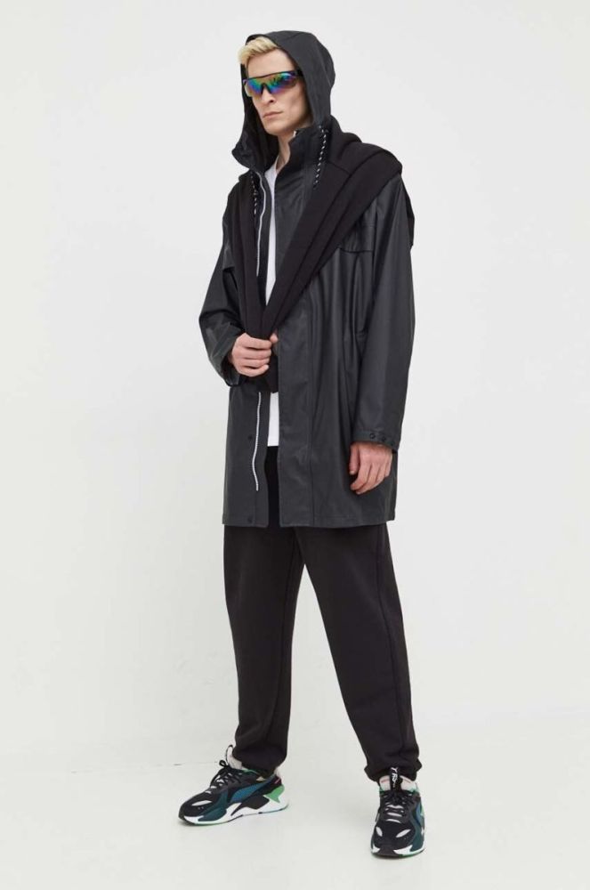 Куртка Tommy Jeans чоловіча колір чорний перехідна (3284150) фото 2