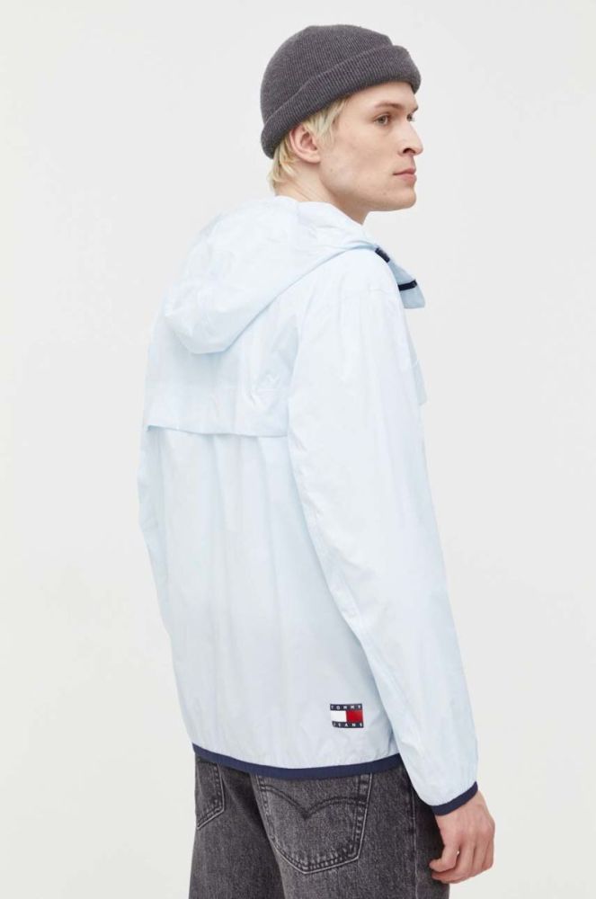 Куртка Tommy Jeans чоловіча перехідна колір блакитний (3284169) фото 3