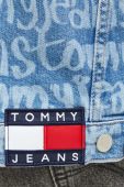 Джинсова куртка Tommy Jeans чоловіча перехідна oversize колір блакитний (3369700)