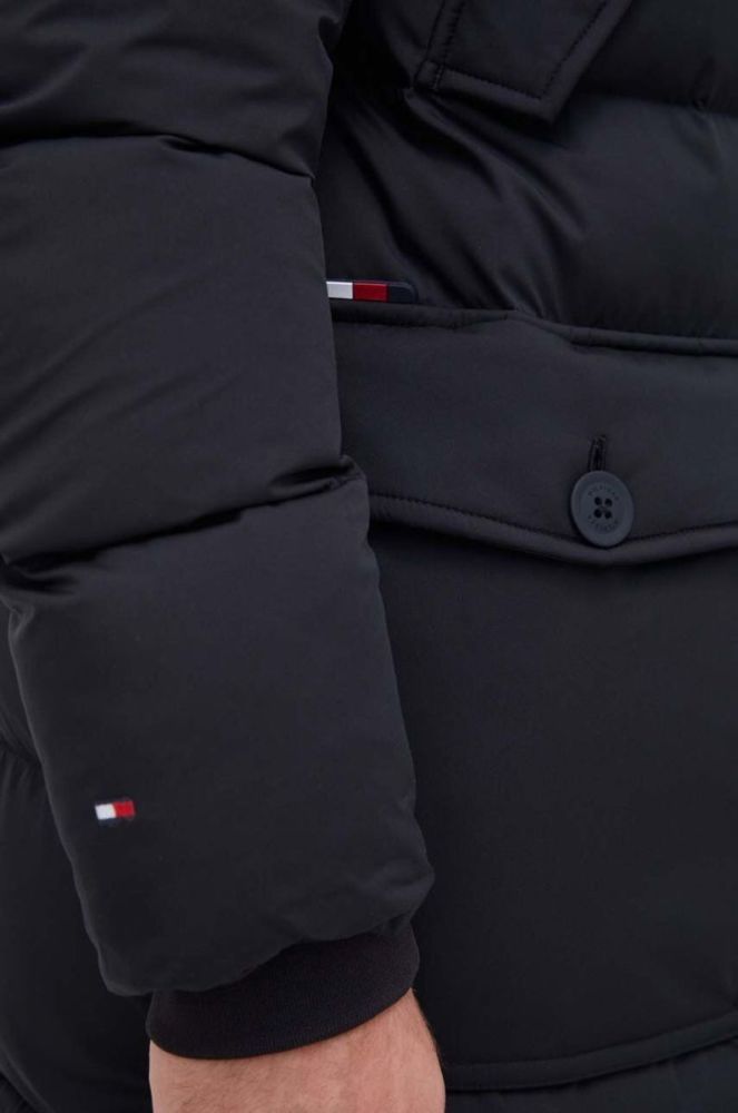 Куртка Tommy Hilfiger чоловіча колір чорний зимова (3520003) фото 6