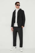 Піджак BOSS чоловіча колір чорний