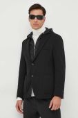 Піджак BOSS чоловіча колір чорний