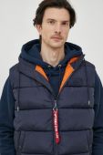 Безрукавка Alpha Industries чоловічий колір синій зимовий