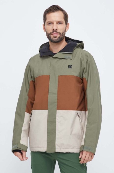 Куртка DC Defy колір зелений Куртка DC Defy колір зелений
