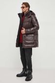 Куртка Save The Duck чоловіча колір коричневий зимова (3577916)