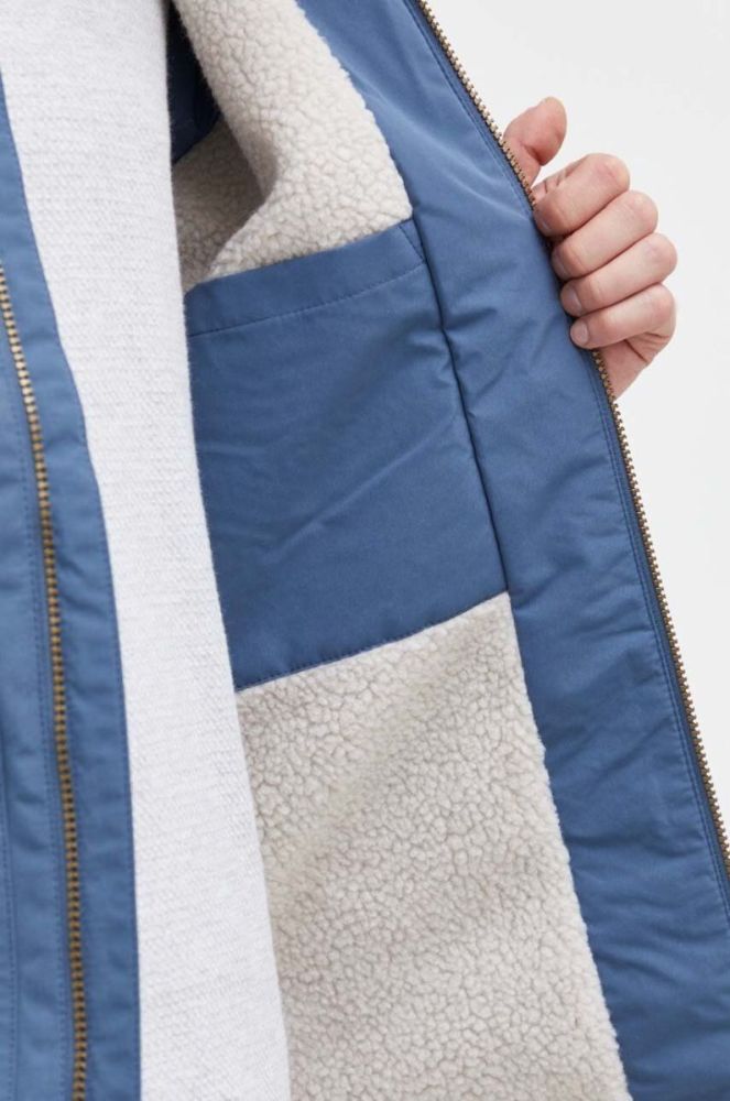 Куртка Quiksilver чоловіча перехідна oversize колір блакитний фото 6