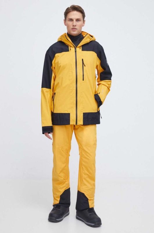 Куртка Quiksilver Ultralight GORE-TEX колір жовтий фото 2
