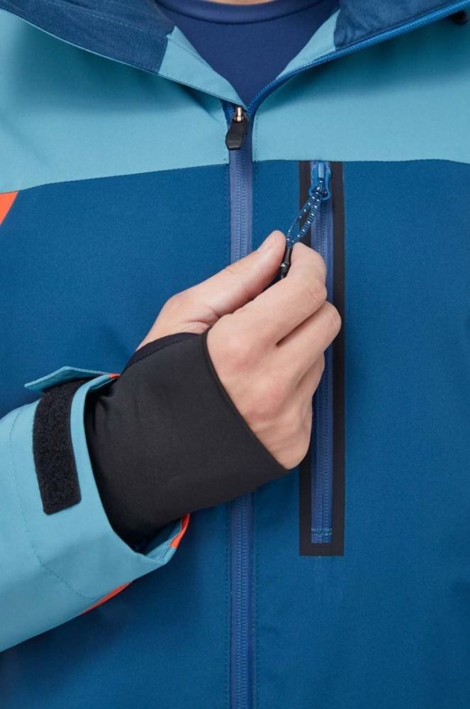 Куртка Quiksilver Mission Plus колір блакитний фото 4