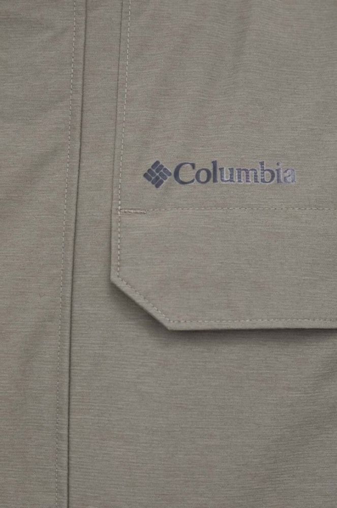 Куртка Columbia чоловіча колір зелений перехідна (3510274) фото 6