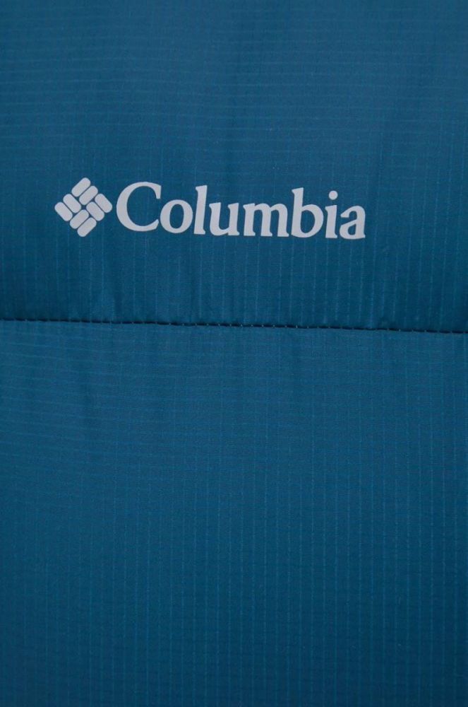 Безрукавка Columbia Puffect II чоловіча колір бірюзовий зимова фото 5