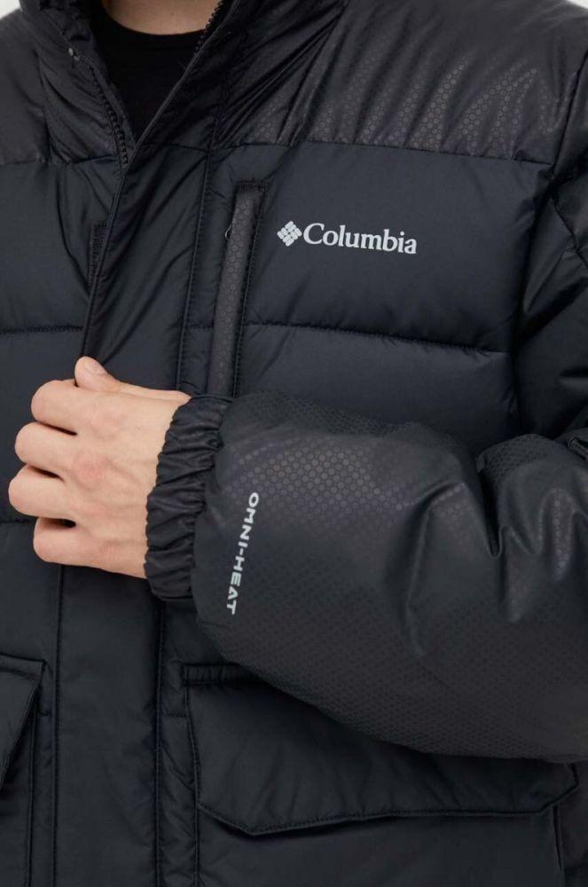 Куртка Columbia чоловіча колір чорний зимова (3520016) фото 5