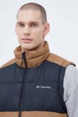 Безрукавка Columbia Pike Lake II чоловіча колір коричневий зимова