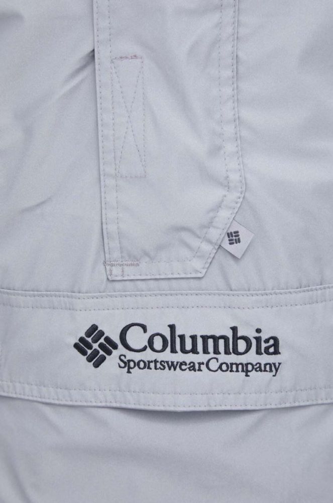 Куртка Columbia чоловіча колір сірий перехідна фото 6
