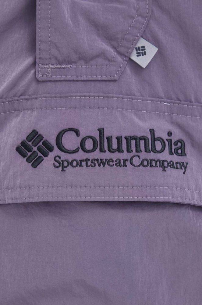 Куртка Columbia чоловіча колір фіолетовий перехідна фото 5