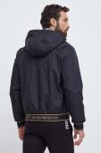 Куртка EA7 Emporio Armani чоловіча колір чорний перехідна (3409423)