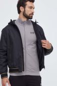 Куртка EA7 Emporio Armani чоловіча колір чорний перехідна (3409423)