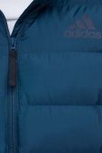 Куртка adidas чоловіча колір бірюзовий зимова
