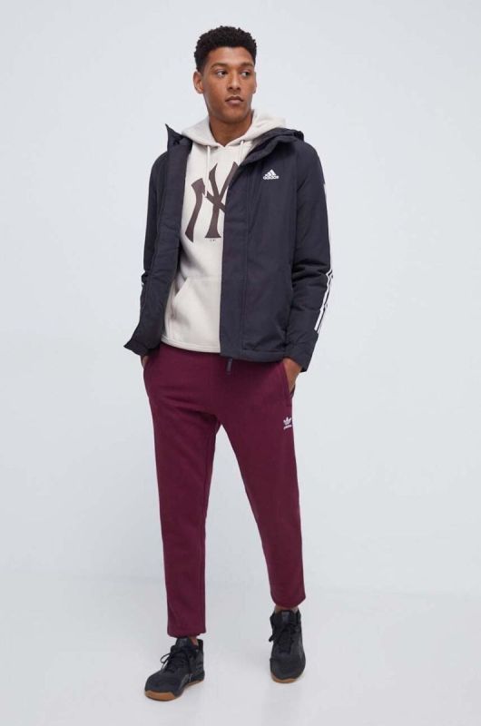 Куртка adidas чоловіча колір чорний перехідна (3625499) фото 2