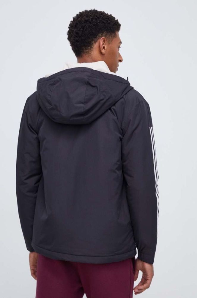 Куртка adidas чоловіча колір чорний перехідна (3625499) фото 3