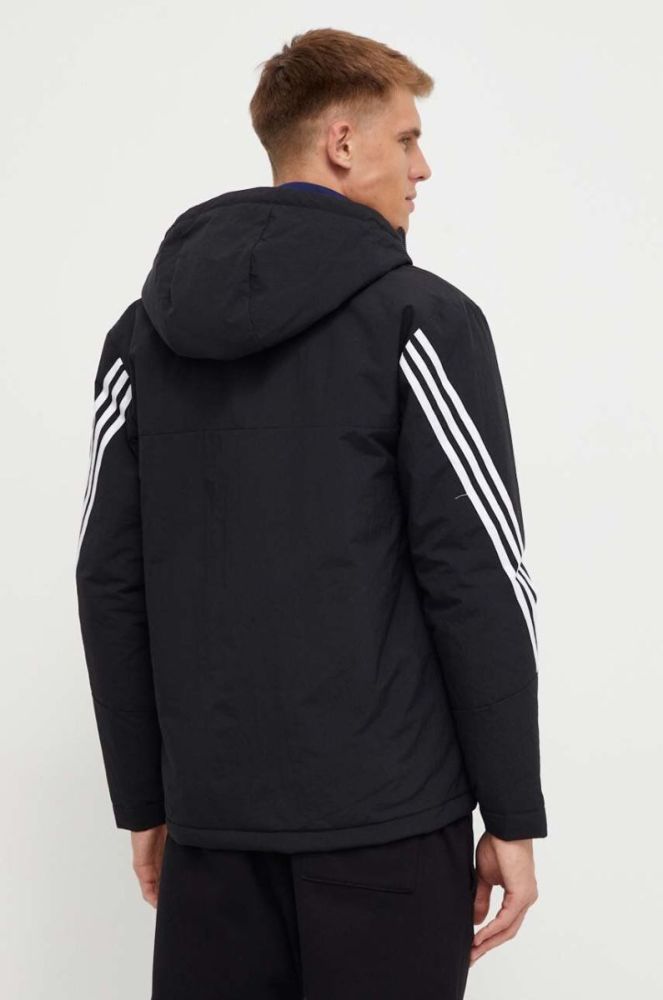 Куртка adidas чоловіча колір чорний перехідна (3550725) фото 3