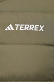 Спортивна пухова куртка adidas TERREX Multi колір зелений Спортивна пухова куртка adidas TERREX Multi колір зелений