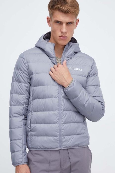 Спортивна пухова куртка adidas TERREX Multi колір сірий Спортивна пухова куртка adidas TERREX Multi колір сірий