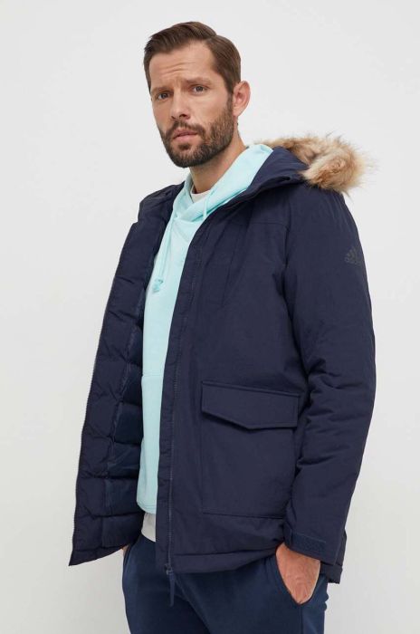 Куртка adidas чоловіча колір синій зимова (3609961) Куртка adidas чоловіча колір синій зимова (3609961)